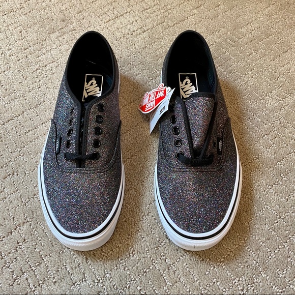 vans authentic glitter